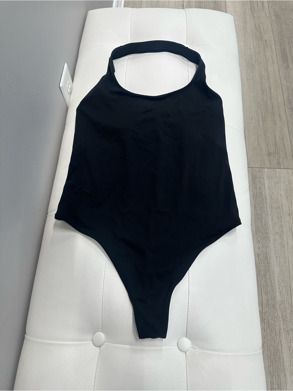 Athleta Black Activewear Bodysuit Thong
